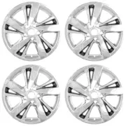 17" 5 Double Spoke Chrome/Silver/Charcoal Wheel Skins for 2017-18 Nissan Altima