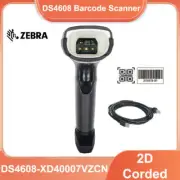 Zebra DS4608-XD40007VZCN 1D/2D Handheld Barcode Scanner/Imager with USB Cable