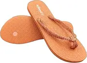 [de fonseca] Navajo Women's Flip Flops Summer Shoes Rubber Sea Pool Beach Original DeFonseca Flip Flop