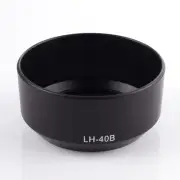 Lens Hood Shade for LH-40B Olympus M. Zuiko Digital 45mm F1.8 1:1.8 Lens Black