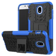 MCC Heavy Duty Samsung Galaxy J7 Pro 2017 Shockproof Case Cover J730 GM/DS [Blue]