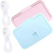 Abaodam Baby Tissue Heater Portable Wet Tissue Warmer Baby Wipes Warmer Compact for Travel Car Use