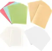 120 Sheets/Set Translucent Vellum Paper,Frosted Smooth Vellum Paper Printable Vellums for DIY Invitations Greeting Cards Card Overlays,Drawing,Envelope (8.5x11inch/4.25x5.5inch)