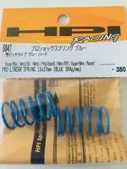 RARE HPI 6847 Pro Linear Spring 13x27mm Blue 264g/mm 1/10 Nitro Touring RS4