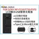 焦點攝影@樂華 FOR SONY NP-F550/F750/F970 LCD顯示USB雙槽充電器 一年保固 米奇雙充