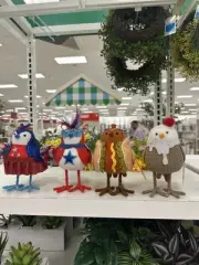 Target Sun Squad Summer July 4th Birds Set Of 4 HERO CHERRY FRANKY SPRINKLES NEW
