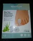 Welnove 12-Pack Gel Toe Separators – Bunion Pads – 12 Count