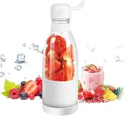 Portable Juice Blenders for Smoothie USB Rechargeable Mini Juicer Machines Extractor Household Fruit Mixer Small Cup 300ml Personal Travel Outdoors