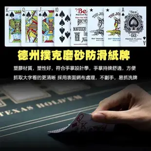 【居然好日子】德州撲克 21 點 籌碼套組 撲克牌(方盒桌布 遊戲籌碼 代幣 棋牌室專用)