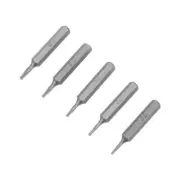 Torx Bits Set 5pcs 5/32 Inch Hex Shank T2 T3 T4 T5 T6 Screwdriver Bit Set USA