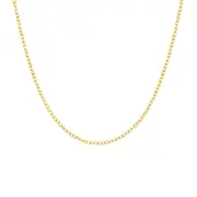 9ct Gold 45cm Solid Trace Chain