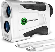 1200 Yards Golf Rangefinder with Slope and Magnetic 6X Magnification Rechargeable Laser Distance Range Finders Flag Pole Locked with Vibration Ideal for Golfer Accessories
