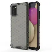 2PCS Shockproof Case for Samsung A72 5G Honeycomb Phone Cover for GalaxyA72 5G - Black Samsung A72 5G