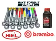 Honda XL600 XL650 Transalp VU-V7 01-07 HEL OEM Replacements Front Brake Line Kit