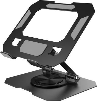 Tablet Stand, 360° Adjustablealuminum Ipad Stand Holder Foldable Fits Ipad Stand