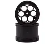 eXcelerate XCE0031LP Looper Drag Racing Rear Wheels (Black) (2) (Wide) w/12mm He