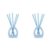 2PK Arome Ambiance Arch Series Liquidless Reed Diffuser Set Summer Mint Scent