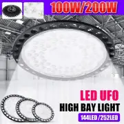 UFO LED High Bay Light 100W 200W Warehouse Industrial Workshop Factory Lamp