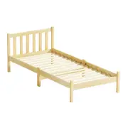 Bribie Wooden Single Bed Frame