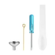Small Funnel Kit Mini Funnel Set for Urn Necklace Funnel Filler Kit for Crema...