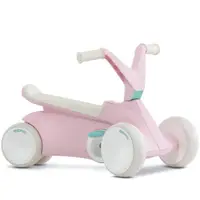 在飛比找momo購物網優惠-【BERG】荷蘭 GO2 兒童4輪多功能滑步自行車-櫻花粉(