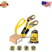 Durable Copperhead Positioning Lanyard [2 Pack] - OSHA ANSI Compliant Security