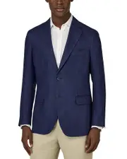 Boggi Milano Solid Linen Jacket