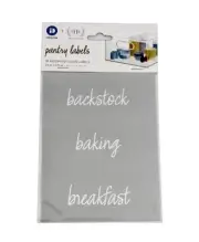 iDesign The Home Edit: Pantry Labels Clear