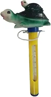 Pool Thermometer Floating Water Thermometer Shatter Resistant Swimming Pool Temperature Gauge for Spas Green
