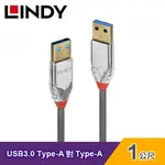 【LINDY 林帝】USB 3.0 TYPE-A公 對 TYPE-A公 傳輸線-1M【三井3C】