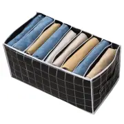 Wardrobe Clothes Organizer Durable Space-saving Portable Folding Wardrobe Jeans