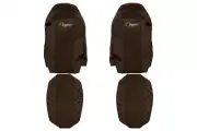 Seat Cover F-CORE FX06 BROWN for MAN TGX I 10.5 2008-2019