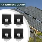 Solar Panel Bracket Fixing PV End Clamp/Middle Clamp Mounting 30mm Or 35mm