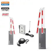 SENTRY BRUSHLESS Low Voltage Articualted 180 Boom Barrier Gate and Intercom
