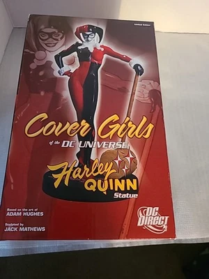 DC DIRECT Cover Girls HARLEY QUINN Statue 2416/8000 Adam Hughes