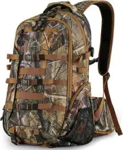 Hunting Pack Firearm Gun Rifle Bow Storage Backpack Bag Waterproof w Rain Cover