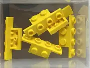 LEGO Parts - Yellow Bracket 1 x 2 - 1 x 4 - No 28802 - QTY 5