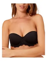 [Simone Perele] Caresse Strapless Bra in Black