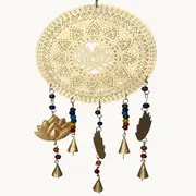 Mandala Lotus Bells Hanging Bells Decoration Home Wall 20 X 50cm