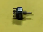 Switch, Carling, Toggle, DPDT, 3 Position, On-Off-On, Terminal Tab Terminals