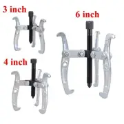 3pcs Bearing Gear Hub Puller Remover Tool Drop Forged Reversible Jaws Separator