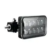 Ignite LED Rectangle Work Lamp Flood Beam with Black Housing - IWL1005F