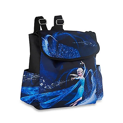 BRAND NEW Girls Disney® Frozen Elsa Backpack 11.8" W X 12.9" H X 4.3" D BLUE