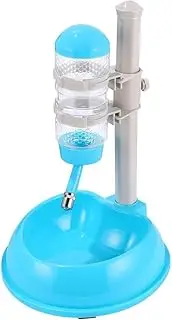 AIMALL 1pc Adjustable Pet Bowl Set 9.25in Anti-Knock Cat Dog Water Dispenser Feeder with Lifting Stand for Many Sizes