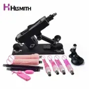 Vibrator Automatic Retractable Sex Machine 10 Attachments Masturbation Pumpin...