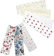 [picheng] 7 PCS Headbands for Women, Elastic Soft Fabric Non-Slip Hair Sport Bands Hair Warp, for Valentine's Day Heart Headbands Workout Yoga Running