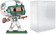 CLARKtoys Pop! Sports Dolphins Dan Marino #215 Vinyl Figure and Eco Tek Protector Case