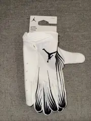 NIKE JORDAN MICHIGAN WOLVERINES Fly Lock FOOTBALL GLOVES, White Sz 4XL Rare