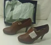 NEW! AK Anne Klein Women Shoes Size 6 1/2 Winterlyn Cognac 60282150-580