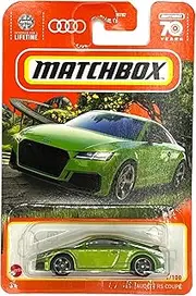 2023 Matchbox Audi TT RS Coupe Metallic Green 2/100 (Short Card) HLD10